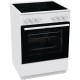 COOKER FREE STANDING  GEC6A41WC (ΚΕΡΑΜΙΚΗ / 71LT / A / ΛΕΥΚΗ / 4+1 ΕΣΤΙΑ / ΥΔΡΟΛΥΣΗ / 4ΕΤΗ ΕΓΓΥΗΣΗ)